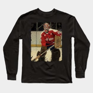 Mike Palmateer, 1981 in Washington Capitals (60 GP) Long Sleeve T-Shirt